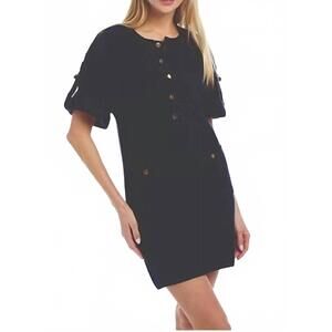 NEW PATTY KIM chloe knit dress in black